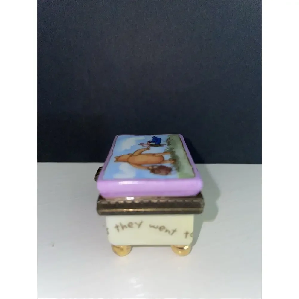 Midwest of Cannon Falls Trinket Box: Mini Winnie the Pooh & Piglet Together